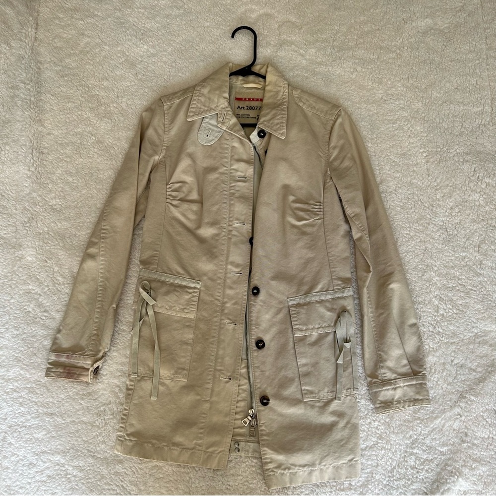 Prada Trenchcoat Mid-thigh Length